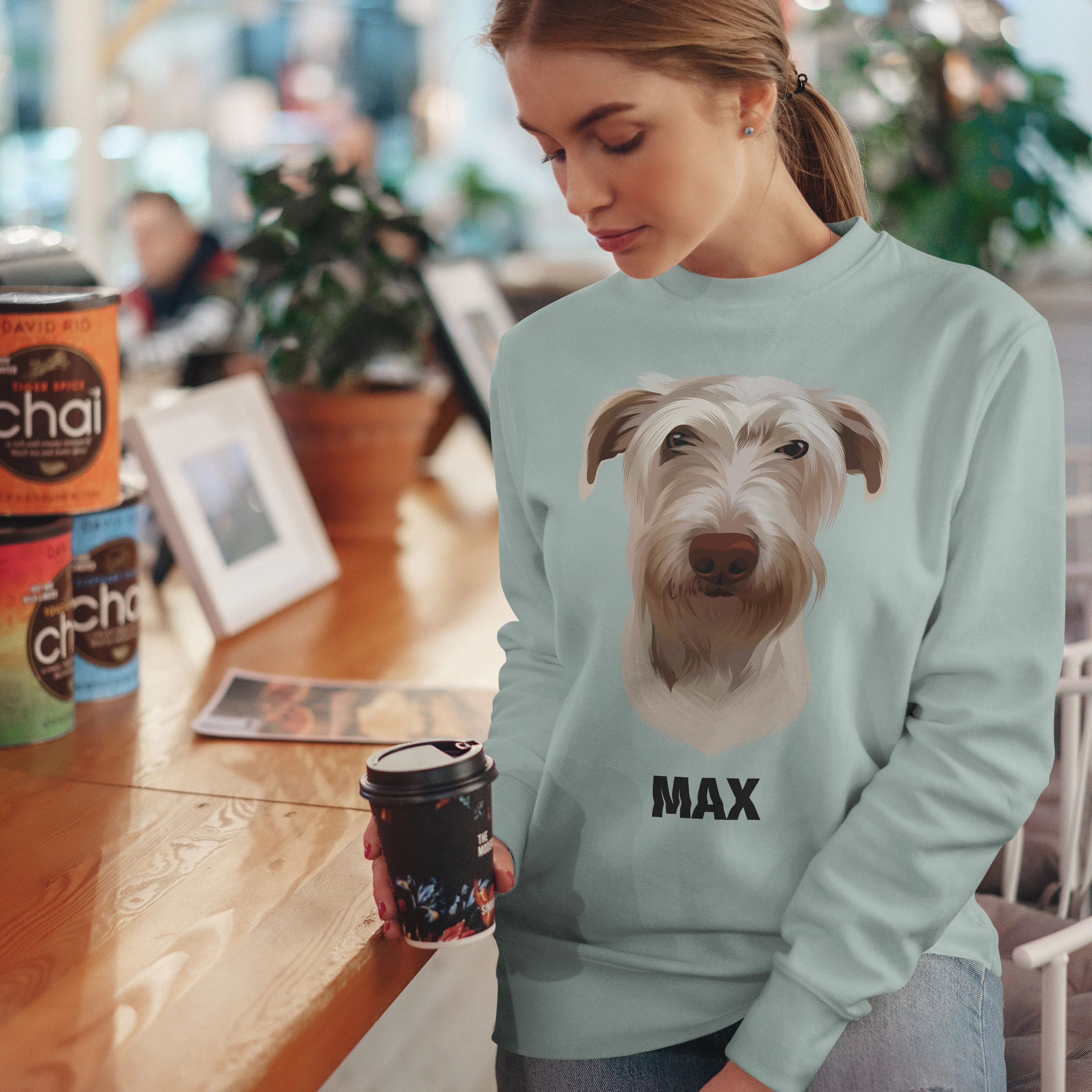 Custom Pet Portrait Sweatshirt