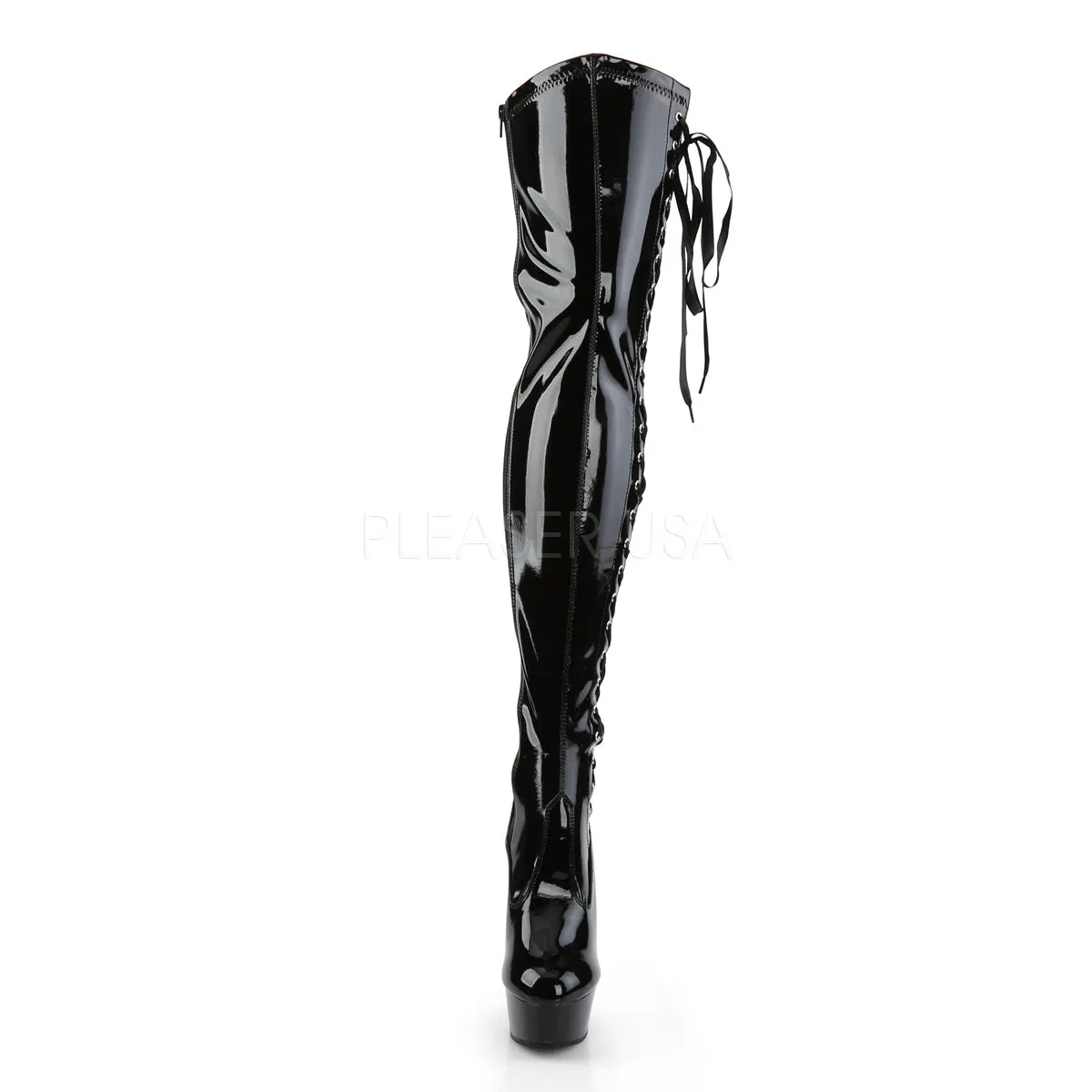 DELIGHT-3050  Black Str Patent/Black