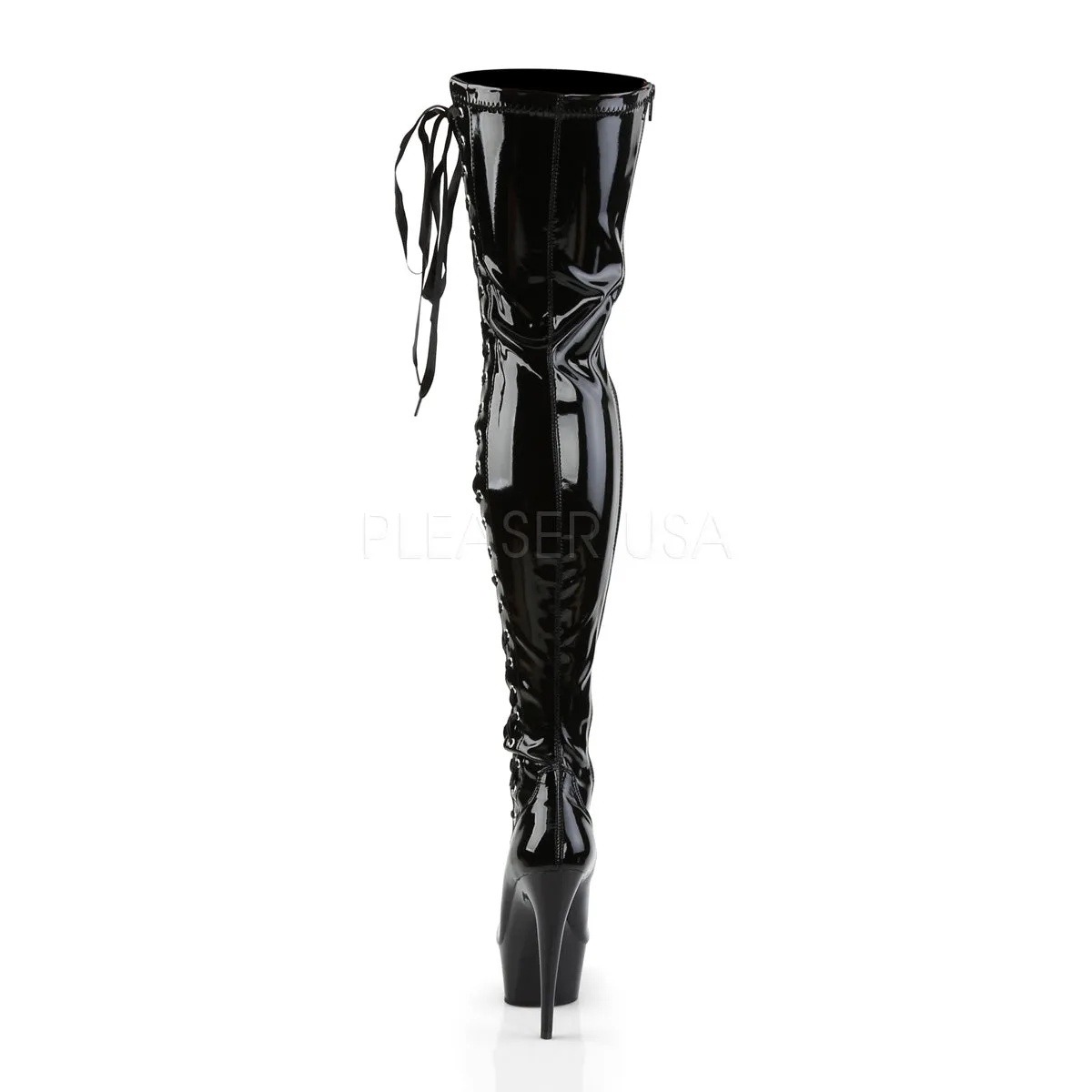 DELIGHT-3050  Black Str Patent/Black