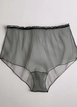 DIOR GREY HIGH WAIST PANTY