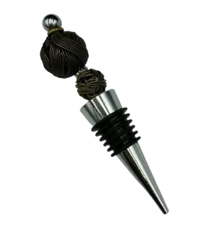 Double Brass Wine Stopper