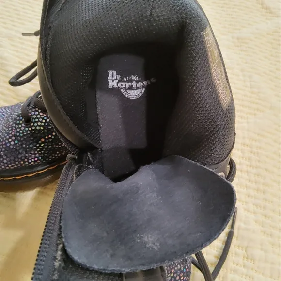 Dr.Martens 1460 Pascal Iridescent Lace-Up Boots Size 3