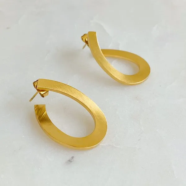 Ellison and Young Never Met  Ever Hoop Earrings