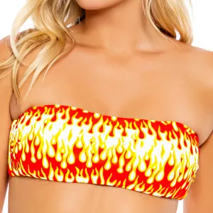 FLAME OF LOVE - Free Form Bandeau