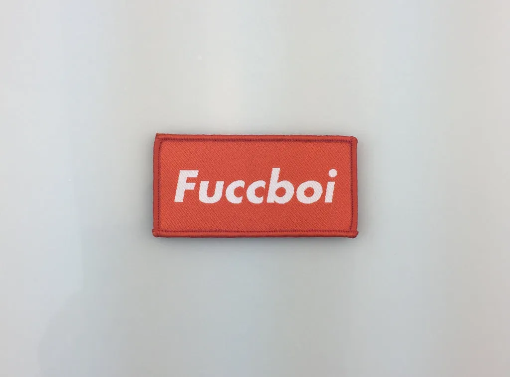 Fuccboi Woven Morale Patch