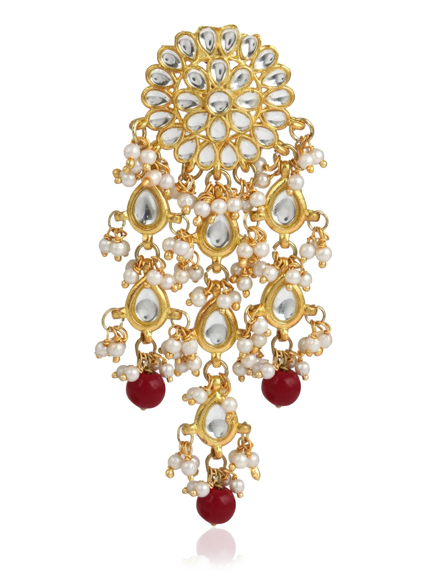 GoldPlated Fashion German Tassel Dangler Stylish Fancy Party Wear Earrings