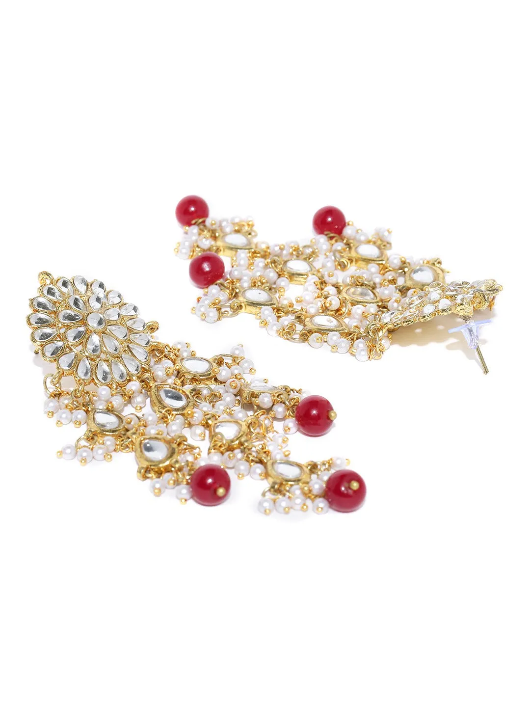 GoldPlated Fashion German Tassel Dangler Stylish Fancy Party Wear Earrings