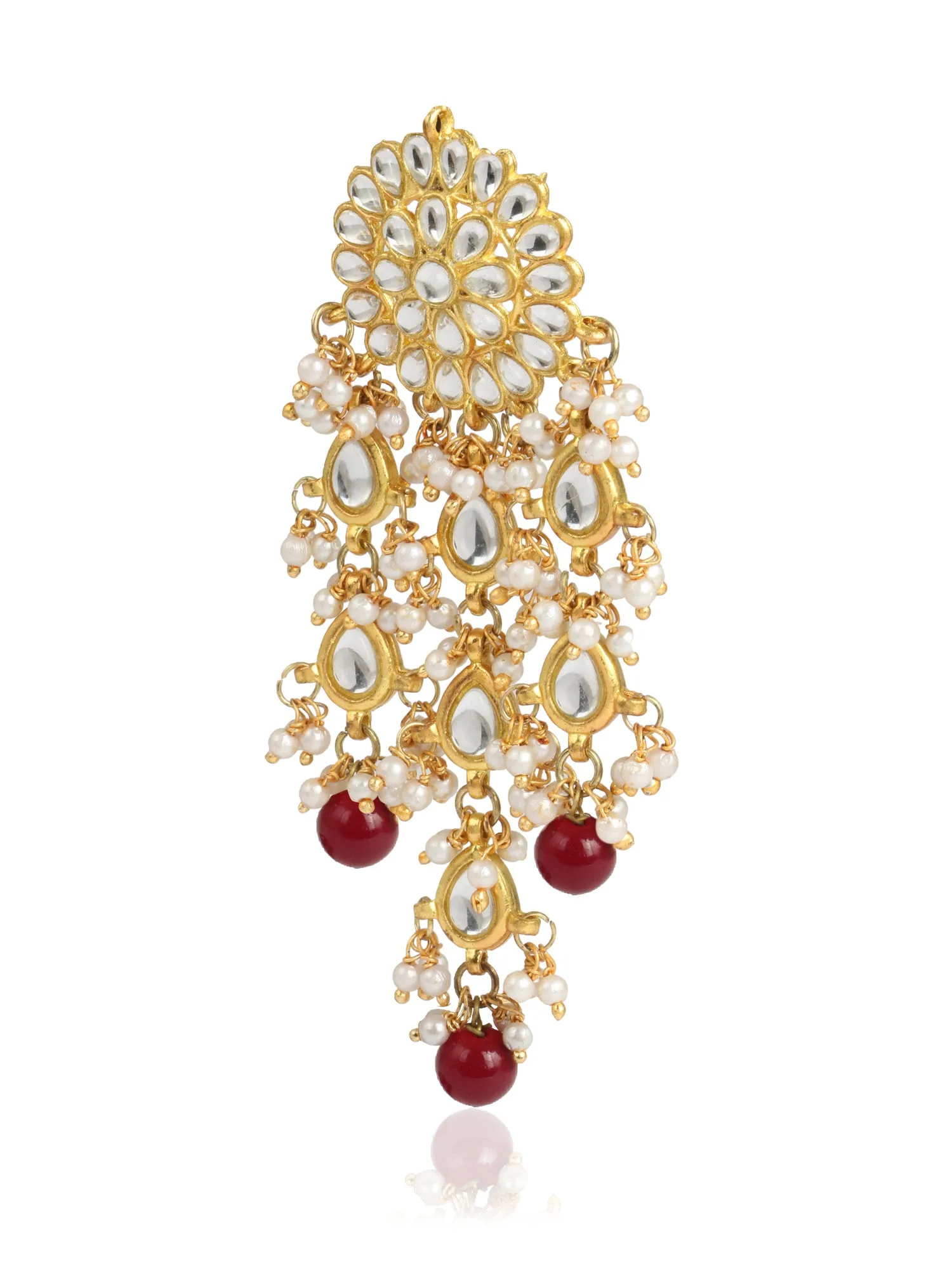 GoldPlated Fashion German Tassel Dangler Stylish Fancy Party Wear Earrings