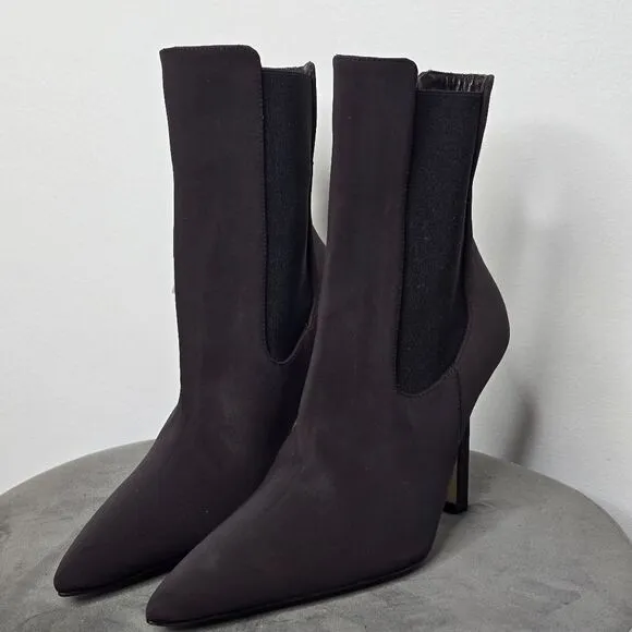 Good American Neoprene Kickstand Heel Bootie