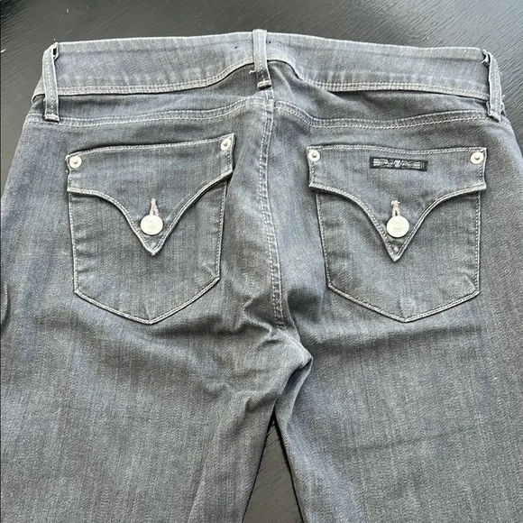 Gray Polka Dot Jeans