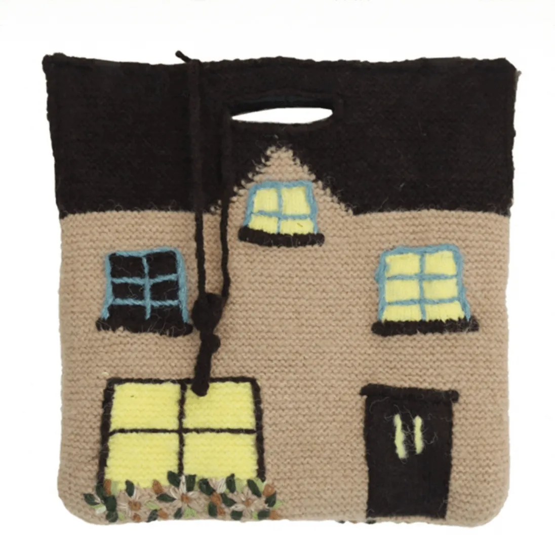Handmade Cottage Knitted Tote Bag