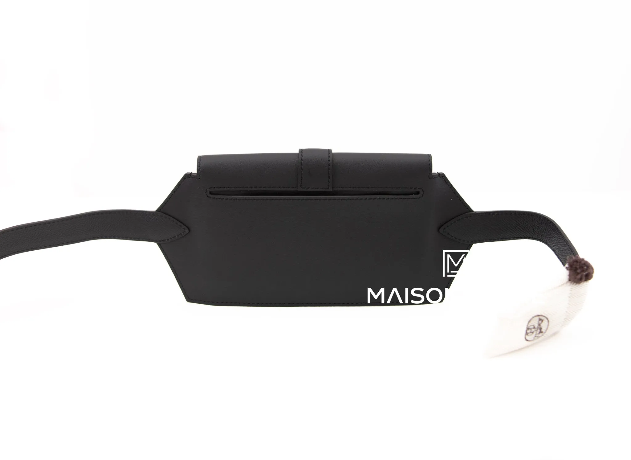 Hermes Elan Pocket 24 Belt Bag Black