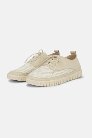 Herrenschuhe Mit Schnürung - Kit Pearled Ivory