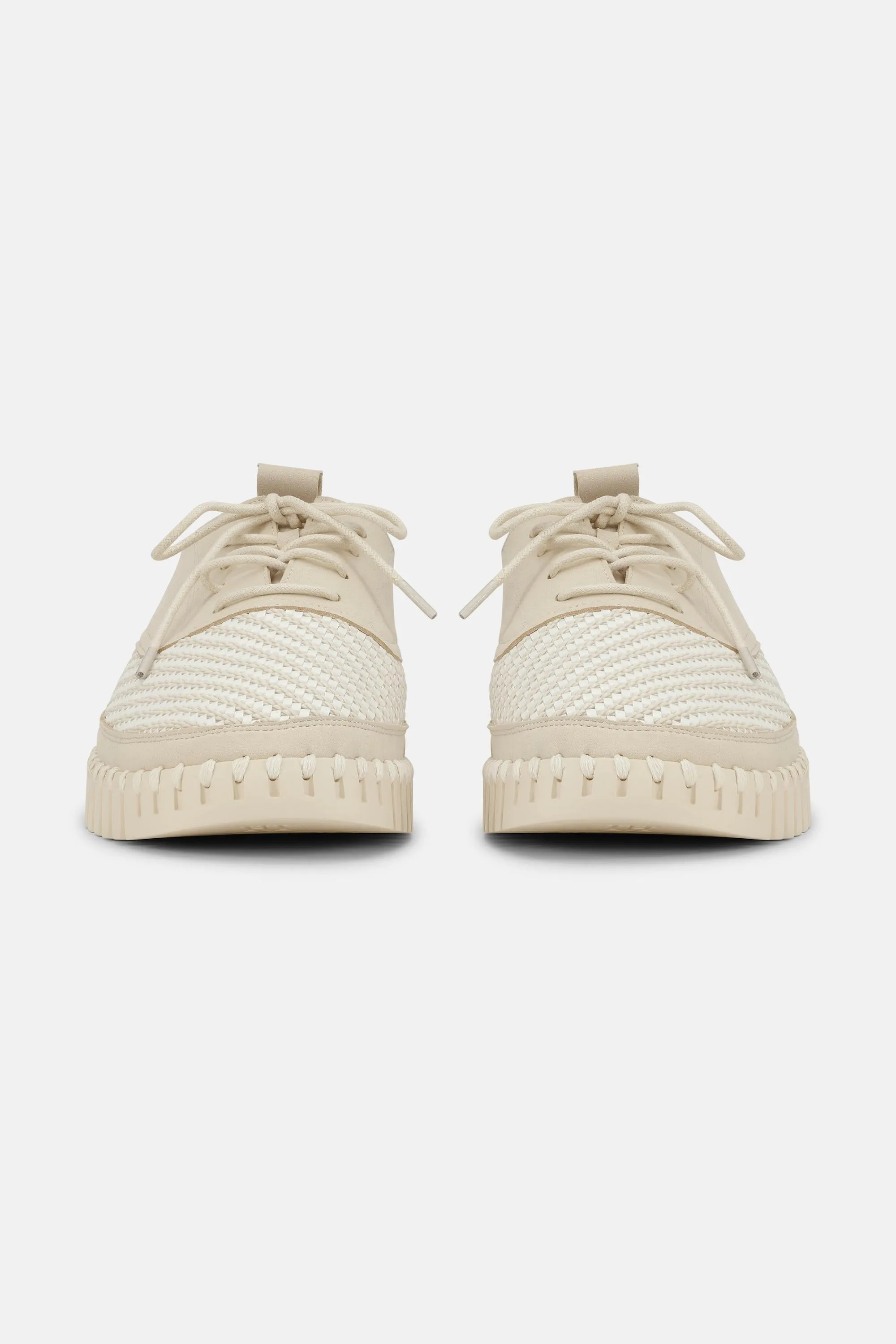 Herrenschuhe Mit Schnürung - Kit Pearled Ivory