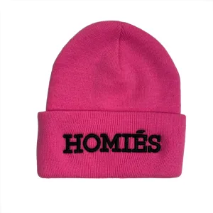 HOMIÉS PINK/BLACK BEANIE