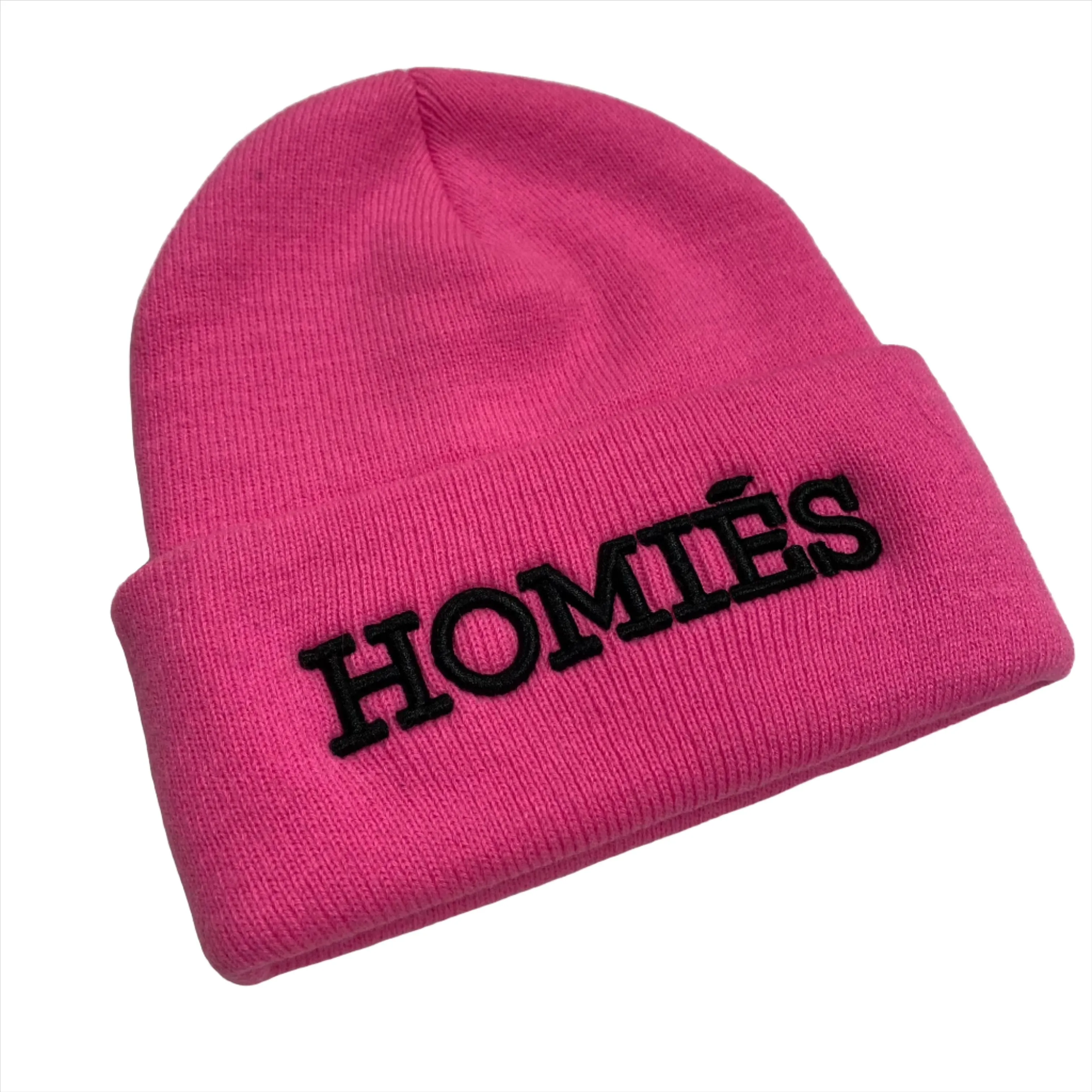 HOMIÉS PINK/BLACK BEANIE