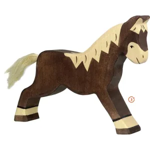 Horse - Running and Dark Brown