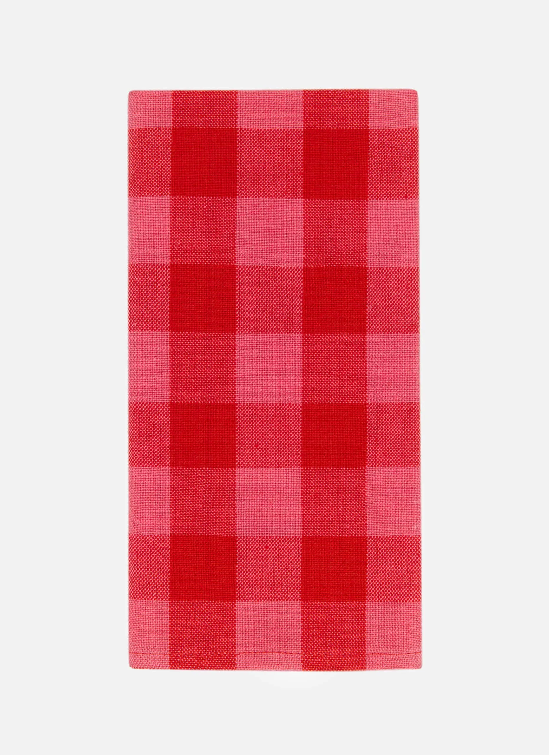 HTH Woven Napkin Set- Guava Gingham