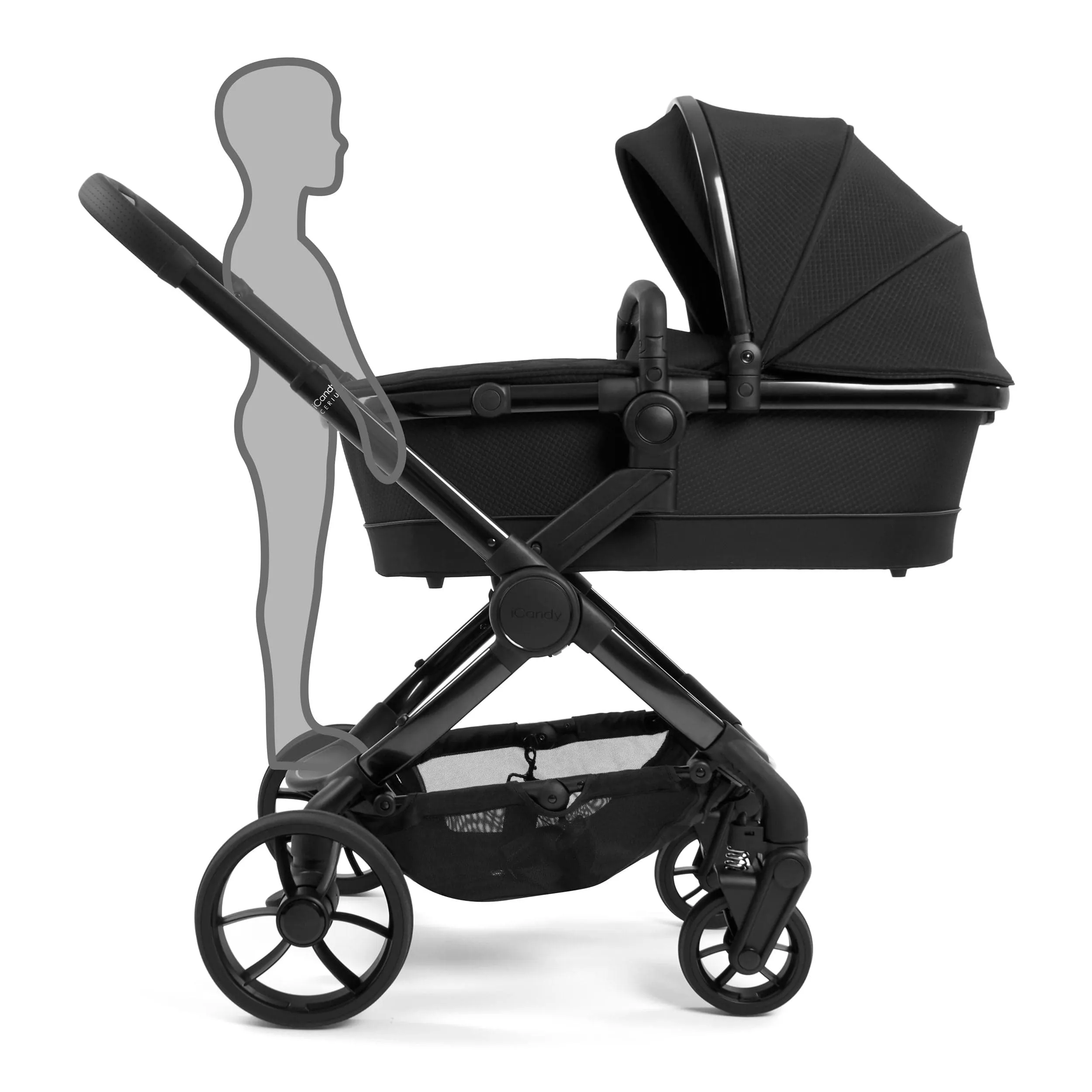 iCandy Peach 7 Cerium Complete Cybex Bundle in Black