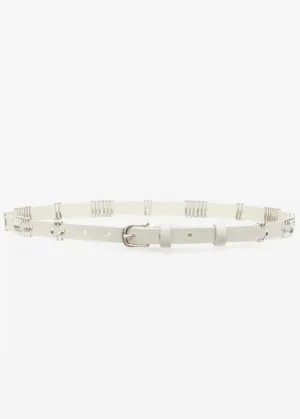 Isabel Marant Odena Belt in Chalk