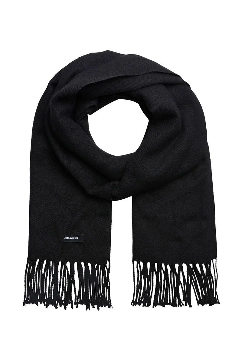 JACK AND JONES SOLID WOVEN SCARF