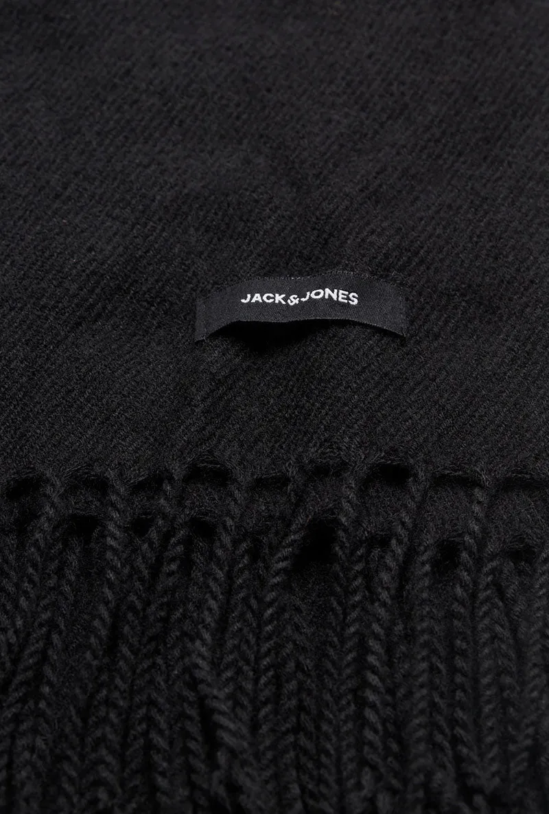 JACK AND JONES SOLID WOVEN SCARF