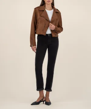 Jackie Faux Suede Moto Jacket - FINAL SALE