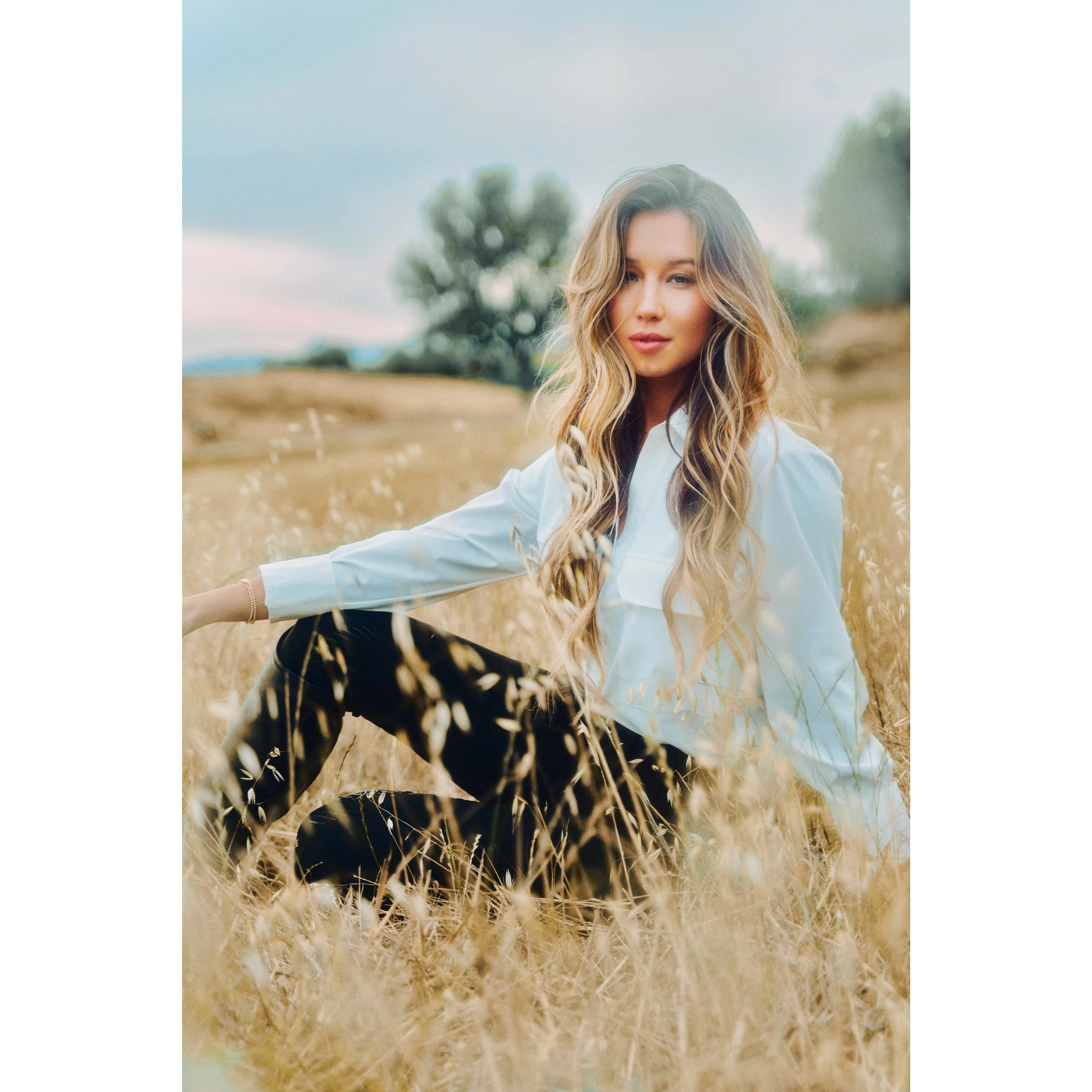 Jessica | The Classic Button-Down | Bone