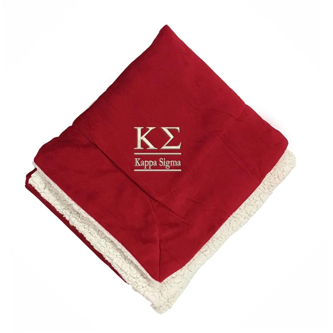 Kappa Sigma Sherpa Lined Blanket
