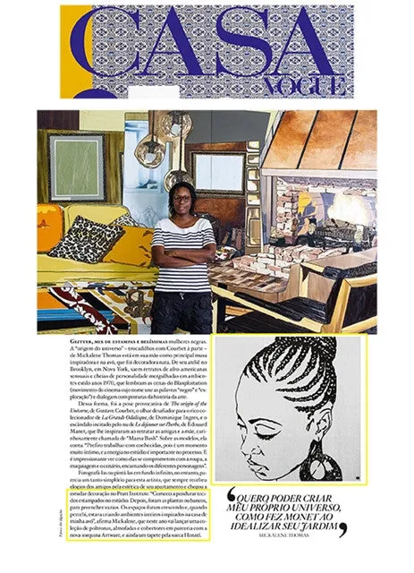 Lena Blanket by Mickalene Thomas
