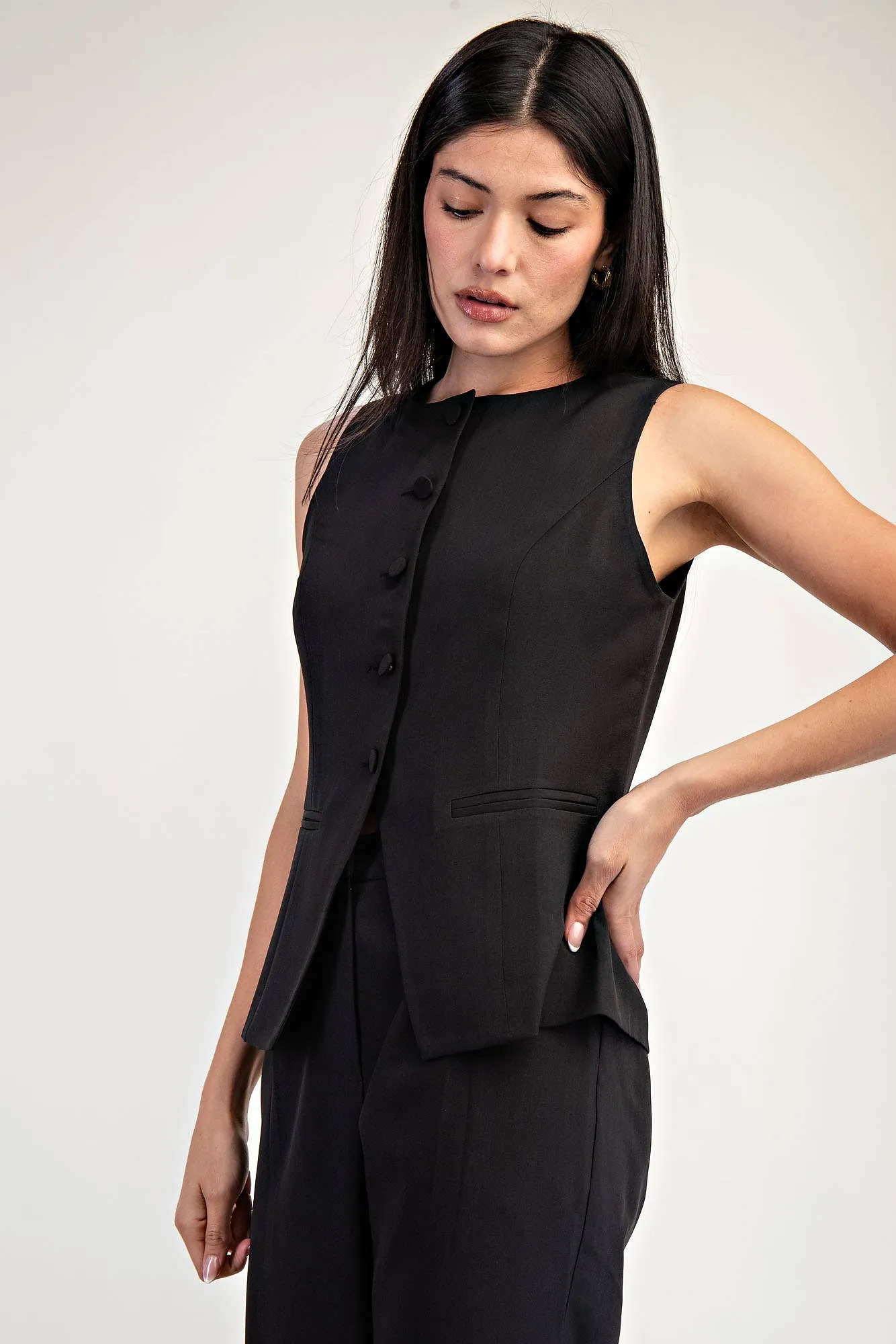 Libby Woven Vest Top