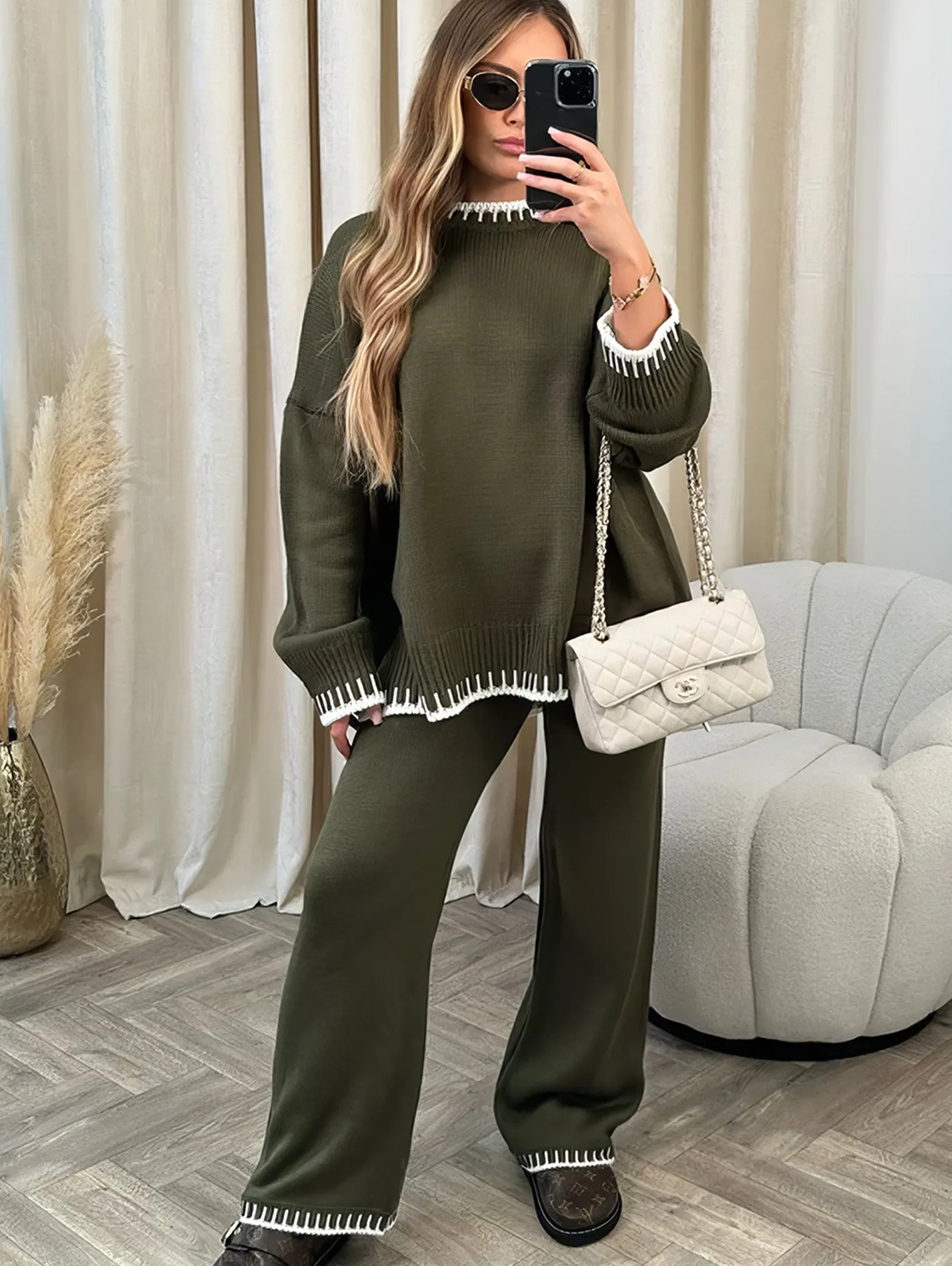 Lounge Set | Soft Knit | Cozy Meets Cool