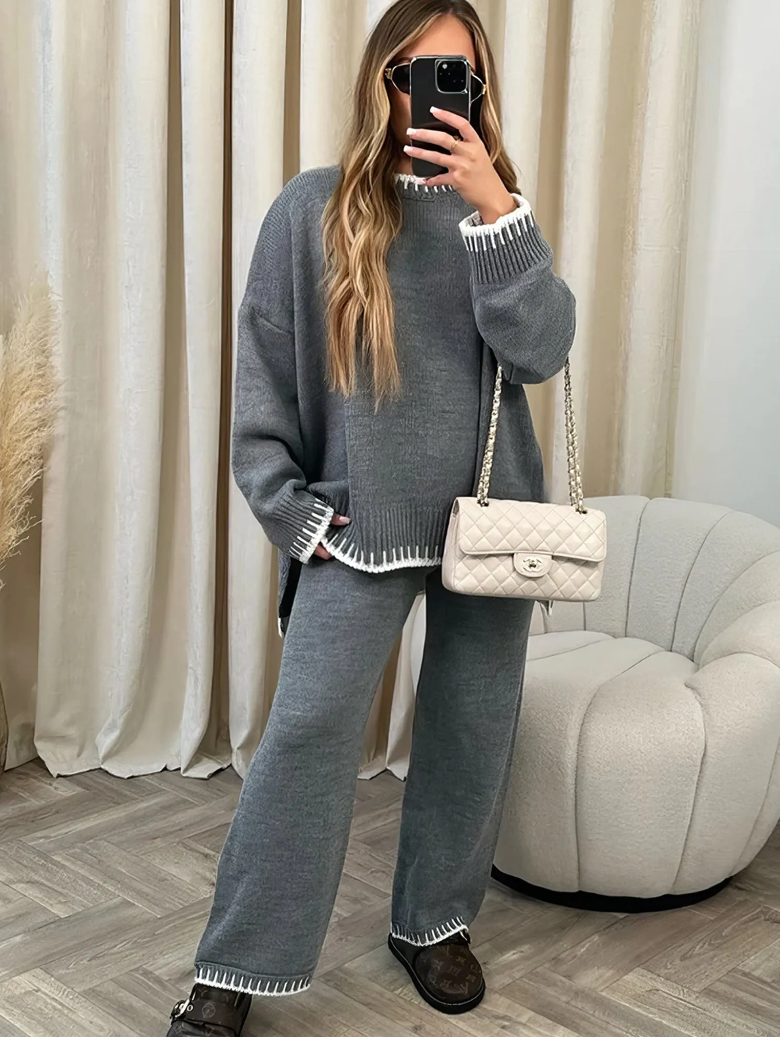 Lounge Set | Soft Knit | Cozy Meets Cool