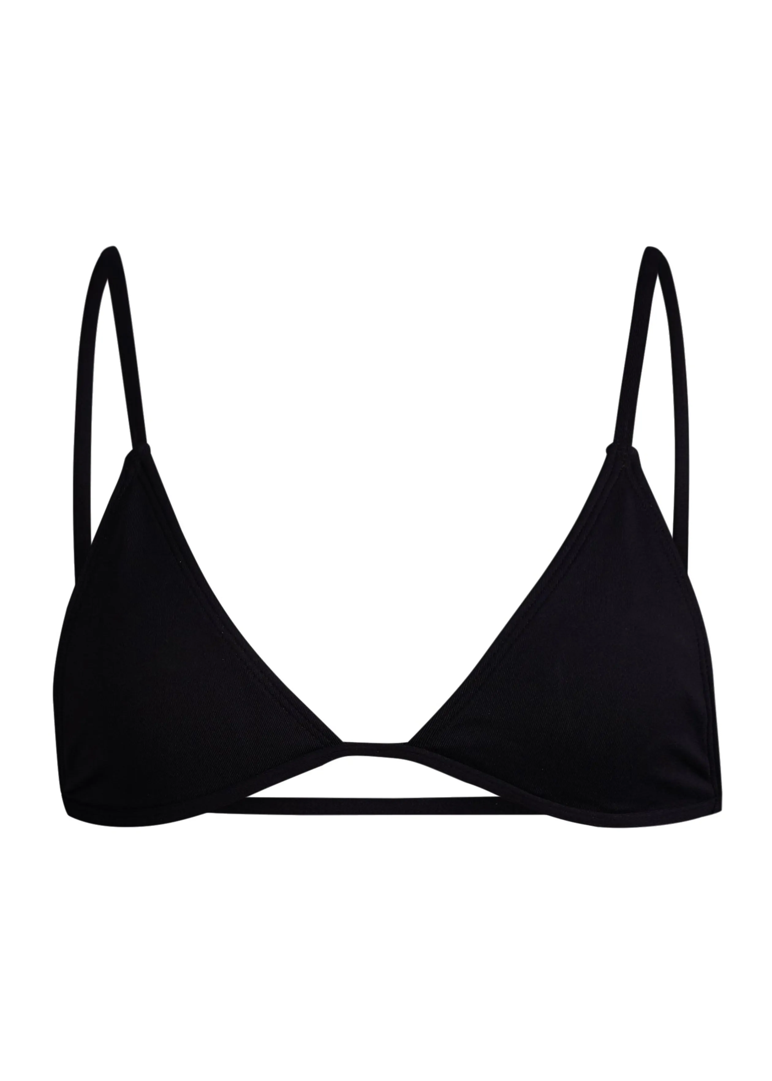 LUCID BIJOU BIKINI TOP - Dark Seas Black