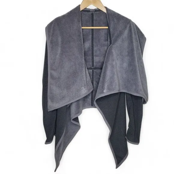 Lululemon Prescence of Mind Fleece Cardigan Women's High Pile Cozy Wrap Neck 8