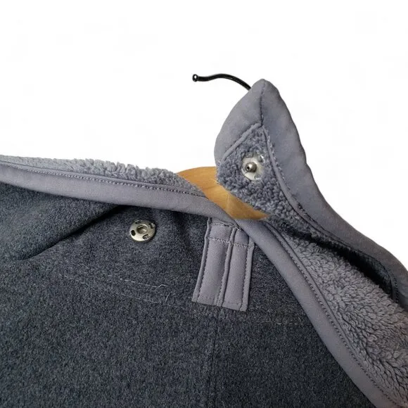 Lululemon Prescence of Mind Fleece Cardigan Women's High Pile Cozy Wrap Neck 8