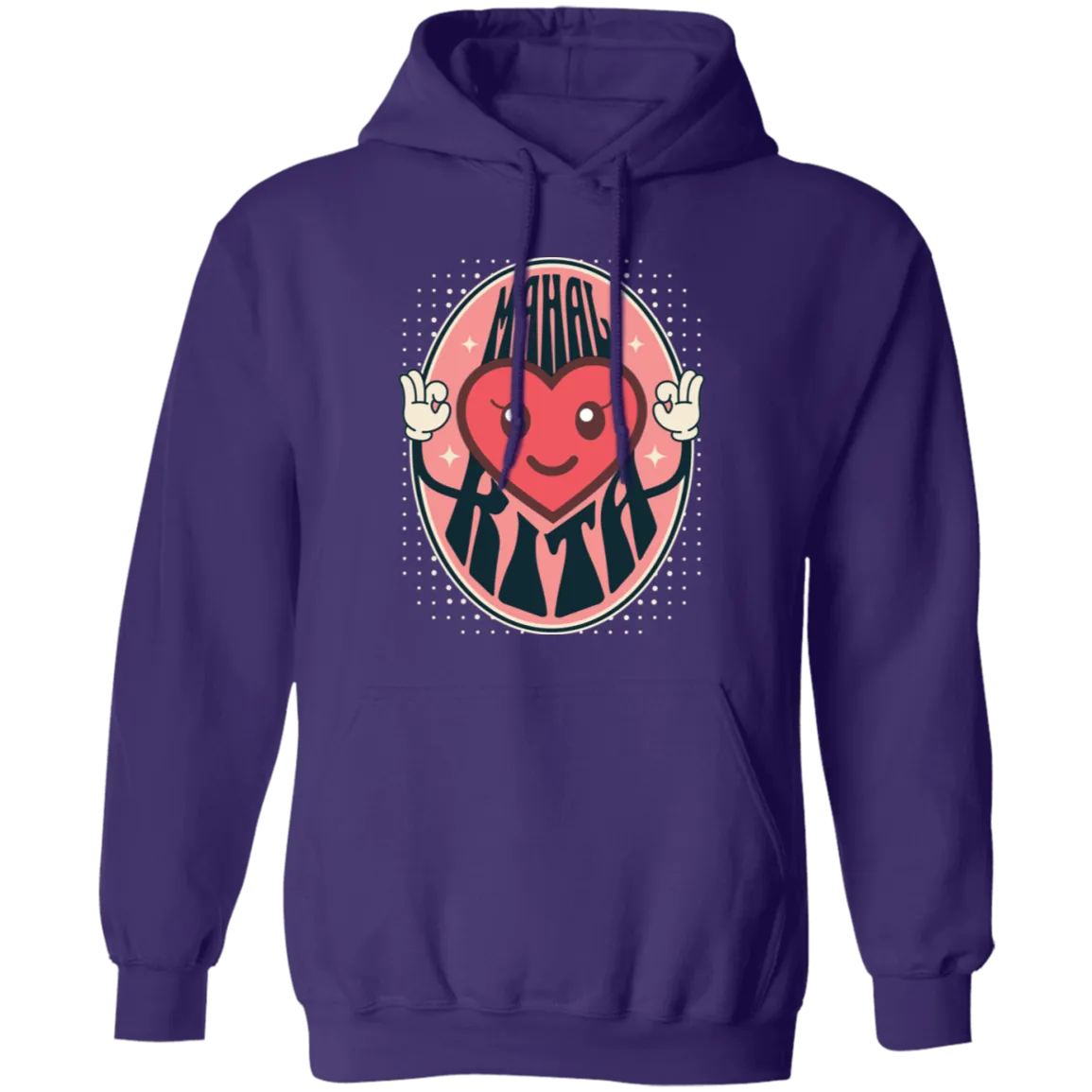 Mahal Kita Emoji Unisex Pullover Hoodie