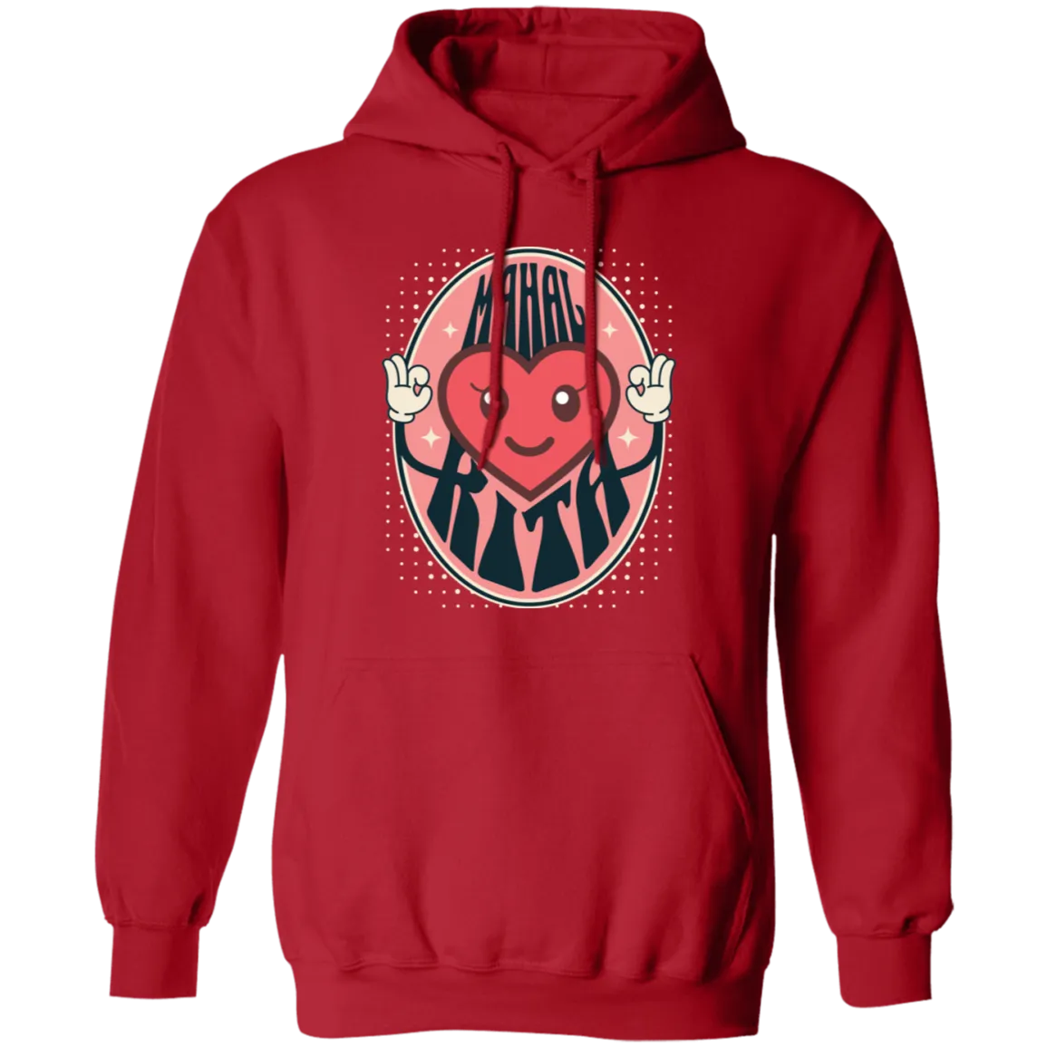 Mahal Kita Emoji Unisex Pullover Hoodie