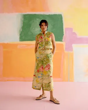 Malta Co-ord Skirt Set in Le Jardin Print