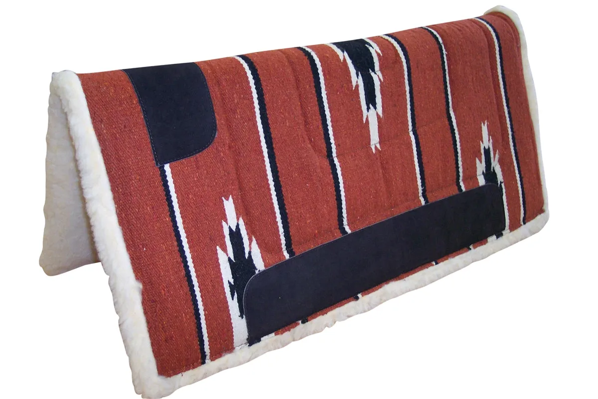 Navaho Western Pad Rust & Beige