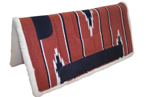 Navaho Western Pad Rust & Beige