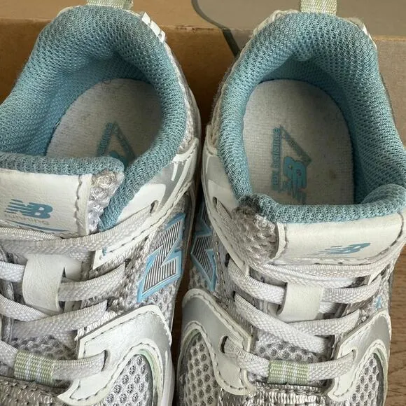 New Balance 530 Blue/White Toddler Sneakers - SZ 7 C