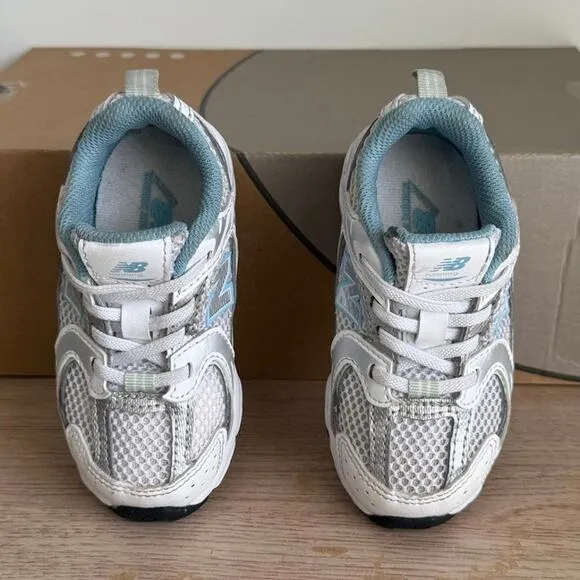 New Balance 530 Blue/White Toddler Sneakers - SZ 7 C
