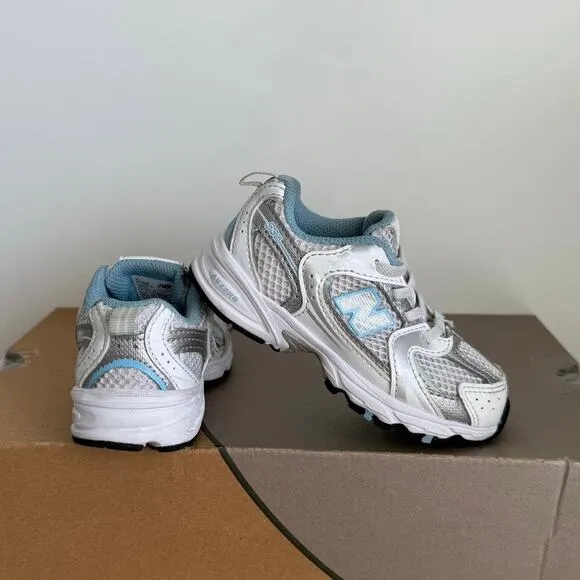New Balance 530 Blue/White Toddler Sneakers - SZ 7 C
