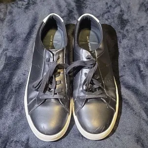 New Republic black leather sneakers size 11