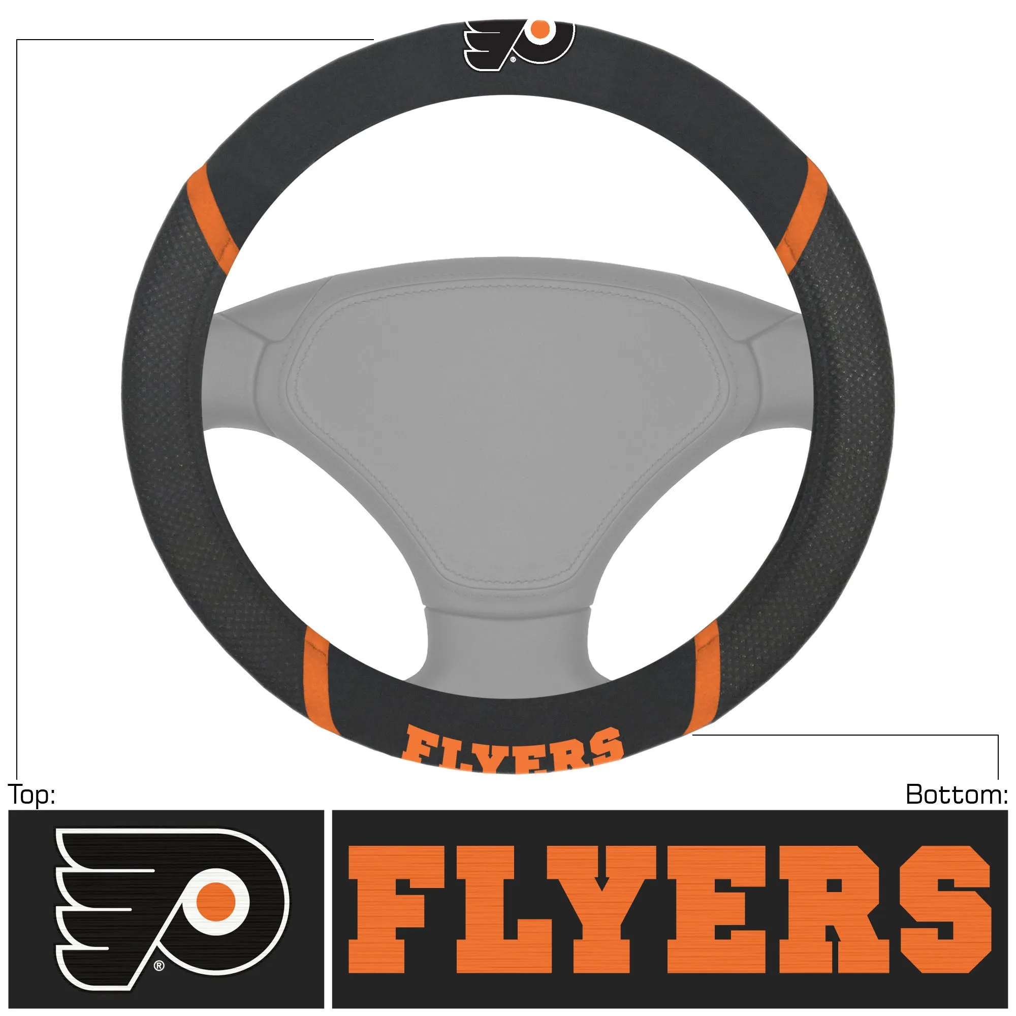 NHL - Philadelphia Flyers Steering Wheel Cover