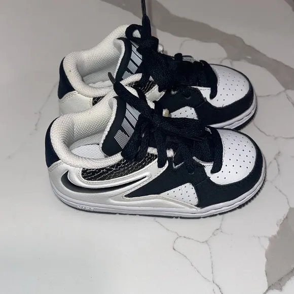 Nike Black and White Sneakers*