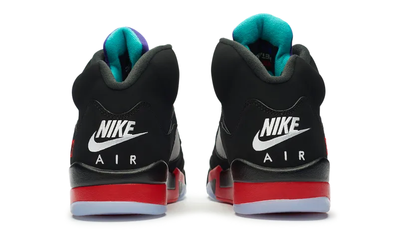 Nike Jordan 5 Retro Top 3 Black Red Grape (CZ1786-001) Men's Size 8-12