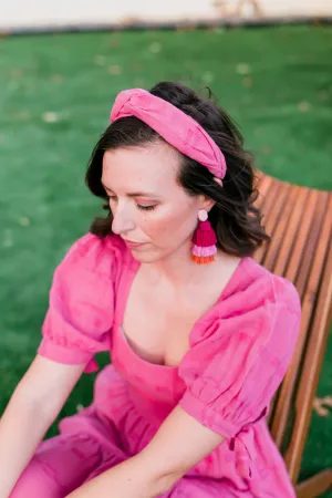 Nina Headband in Fuchsia