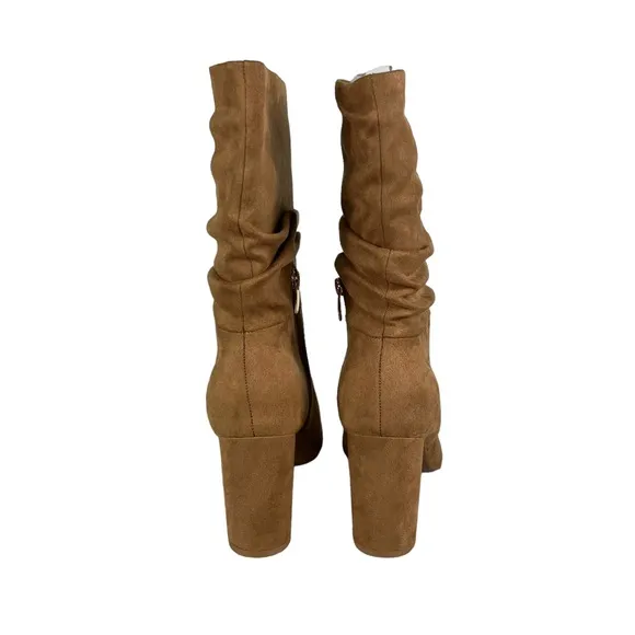 NINE WEST UNNI2 Slouch Block Heel Boots